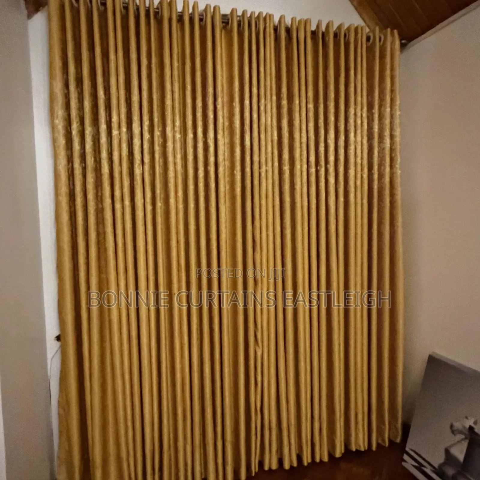 Cream Light Curtains and Off White Sheers for Living Rooms