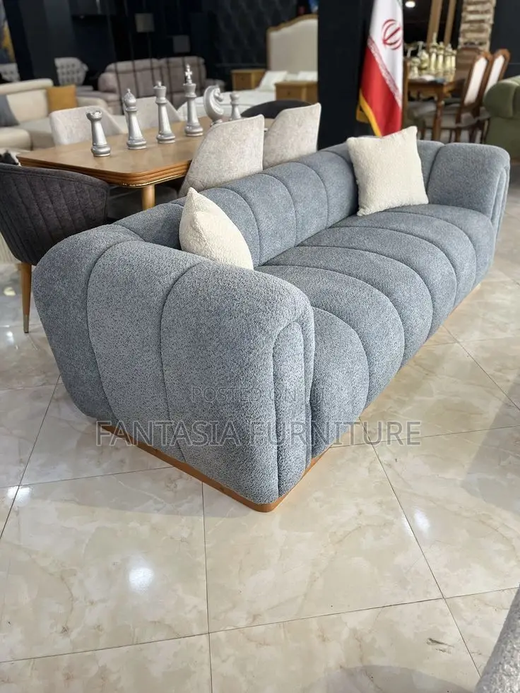 3 Seater Trendy Grey Bubble Sofa in Utawala