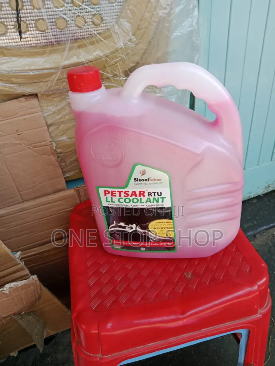 Long Life Coolant 5litre Petsar Pink Radiator Fluid
