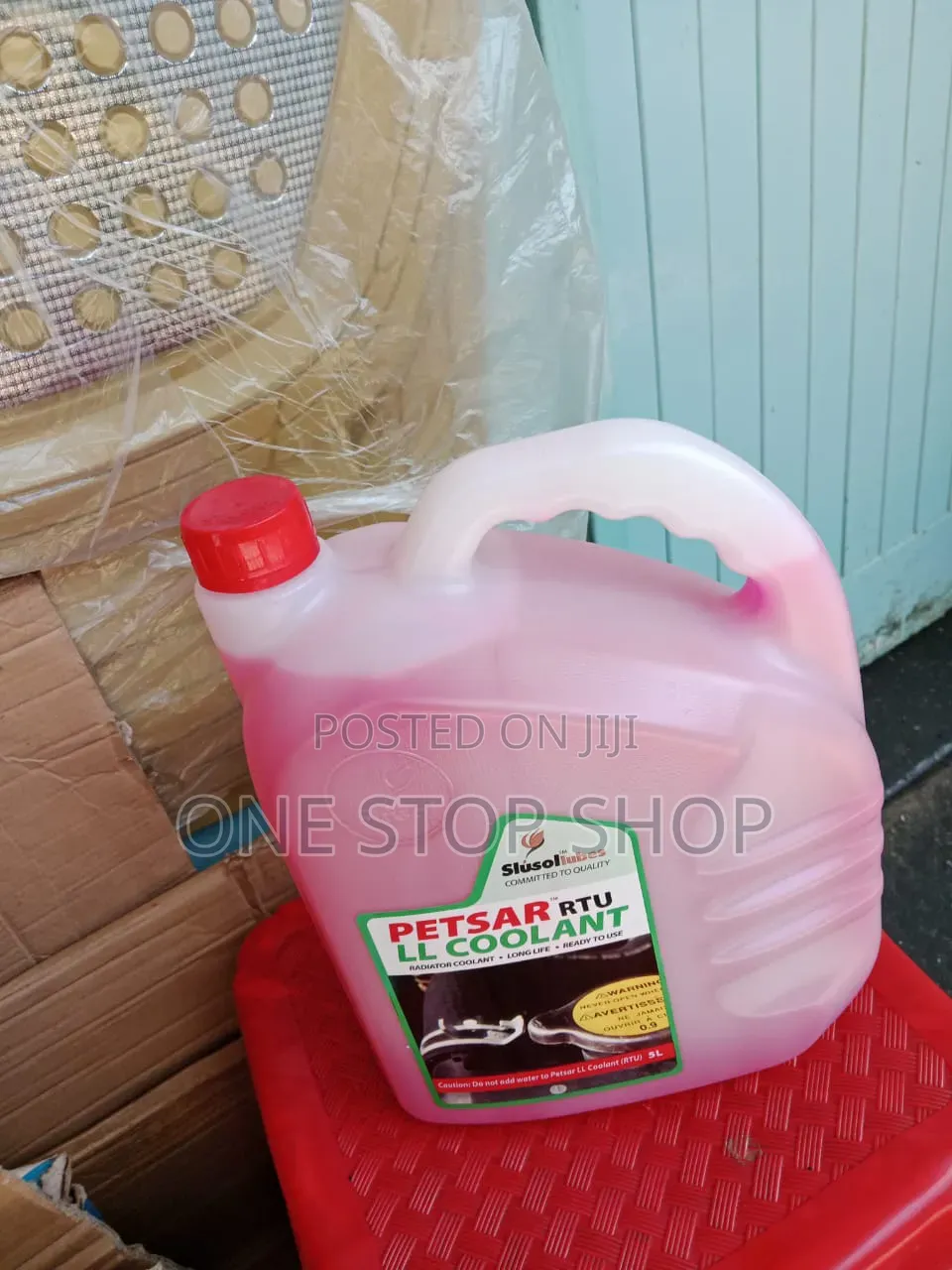Long Life Coolant 5litre Petsar Pink Radiator Fluid