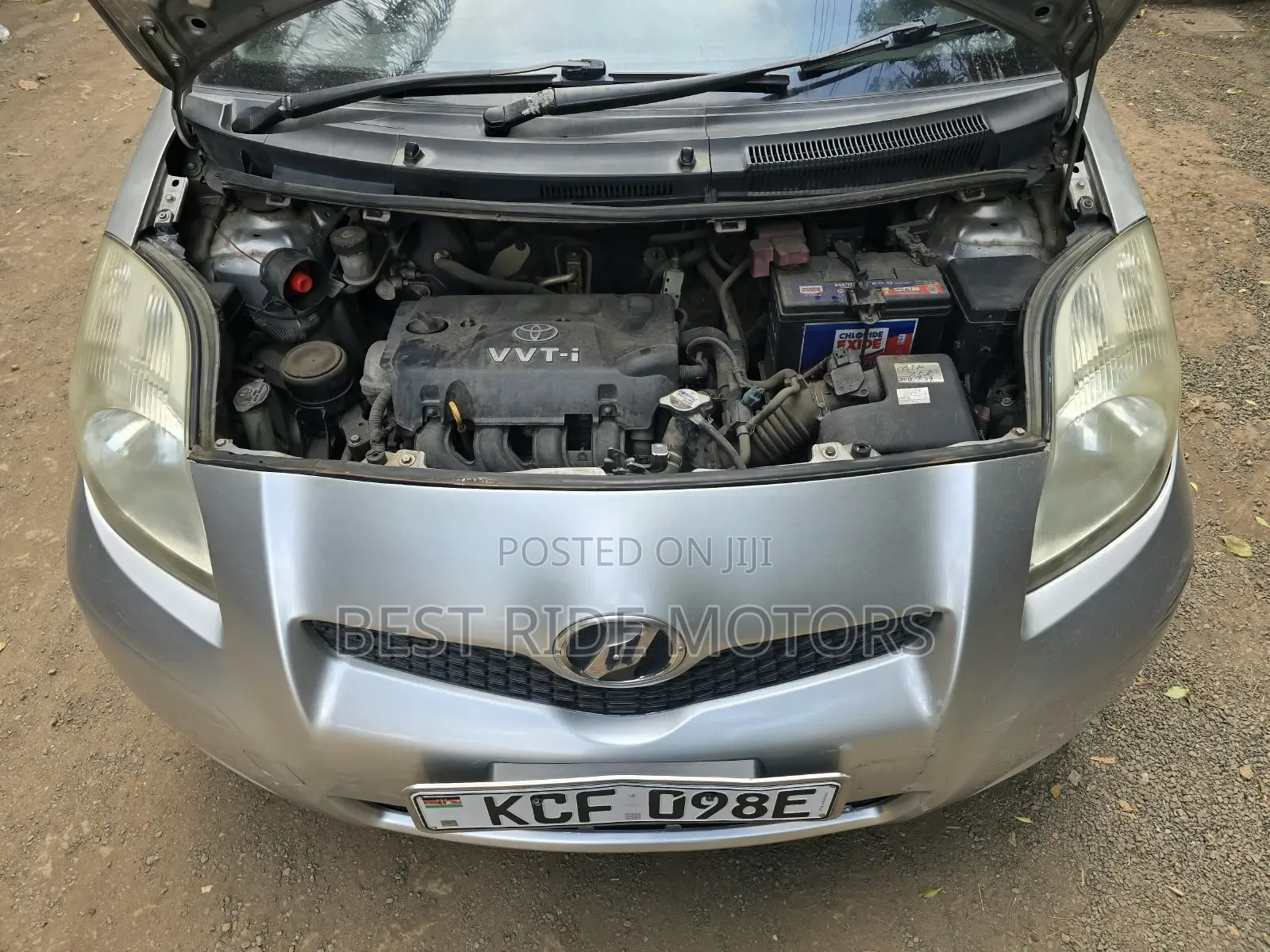 Toyota Vitz 1.3 FWD 5dr 2008 Silver