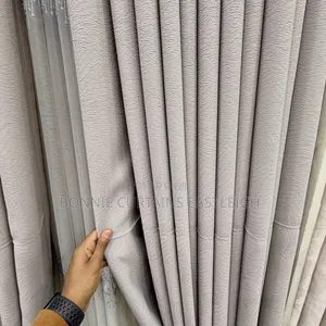 Light Purple Curtains and White Sheers for Living Rooms and Dining