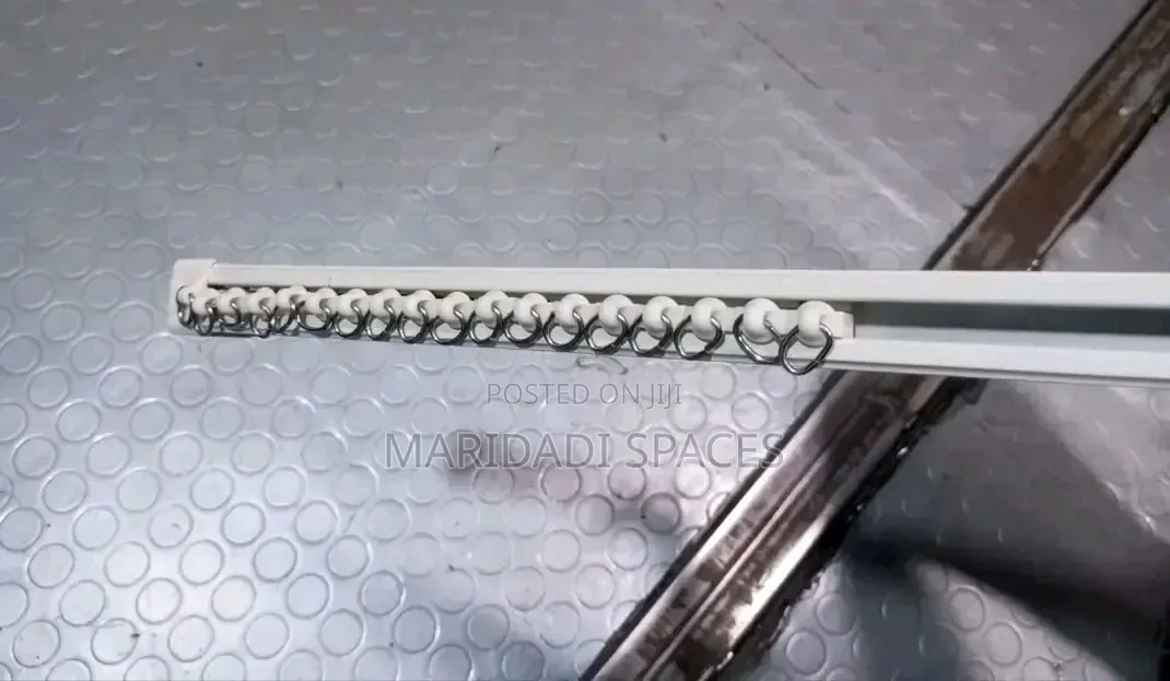 Single Curtain Rail Track - Ceiling Mount for Heavy Curtains