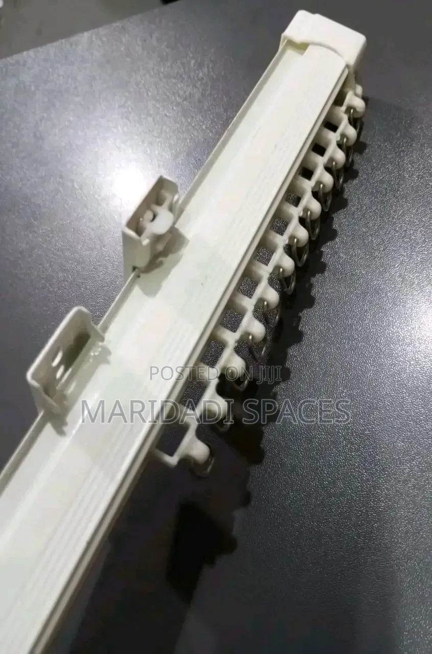 Single Curtain Rail Track - Ceiling Mount for Heavy Curtains