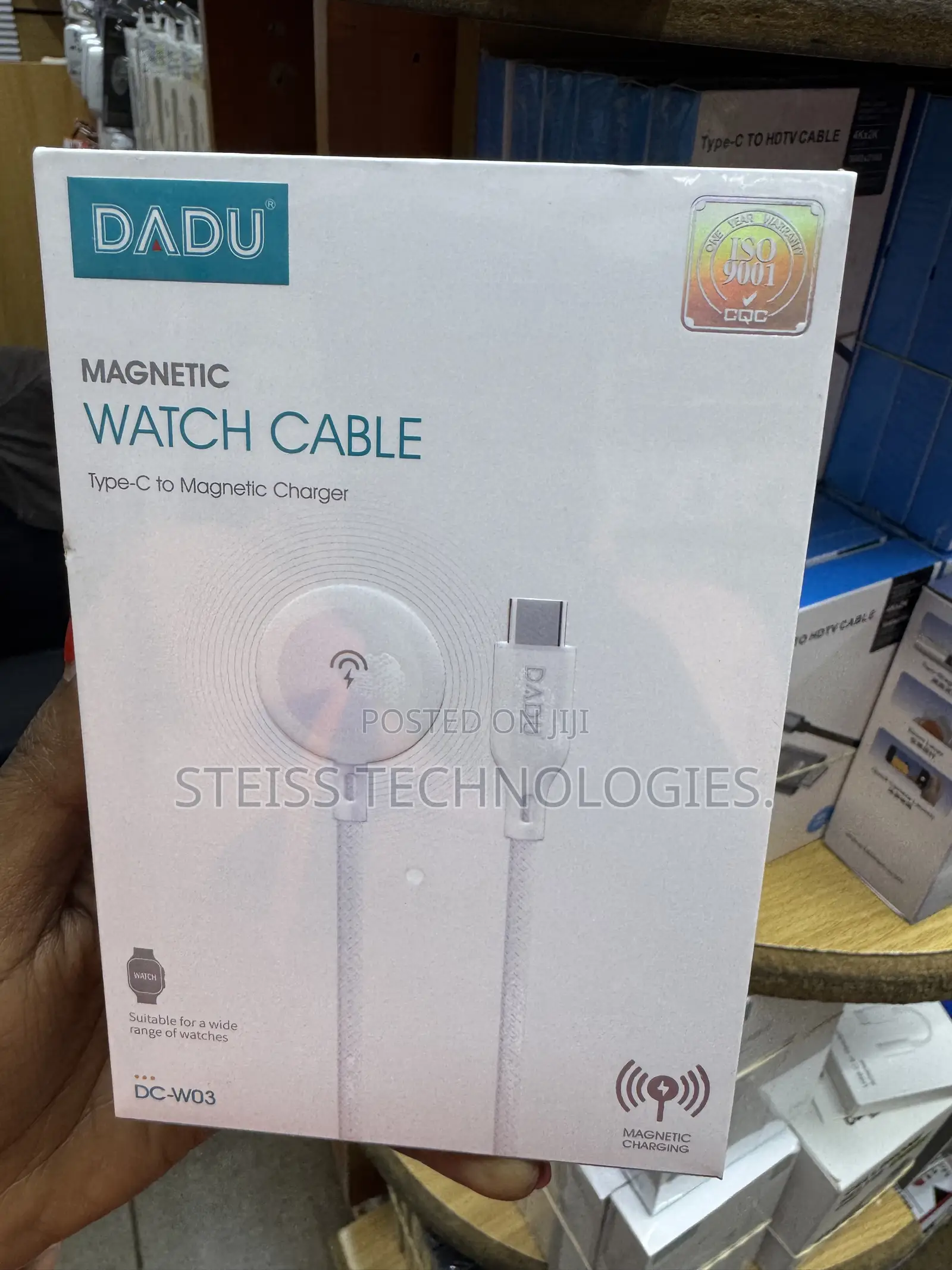 Dadu Type C Magnetic Apple Watch Charger.