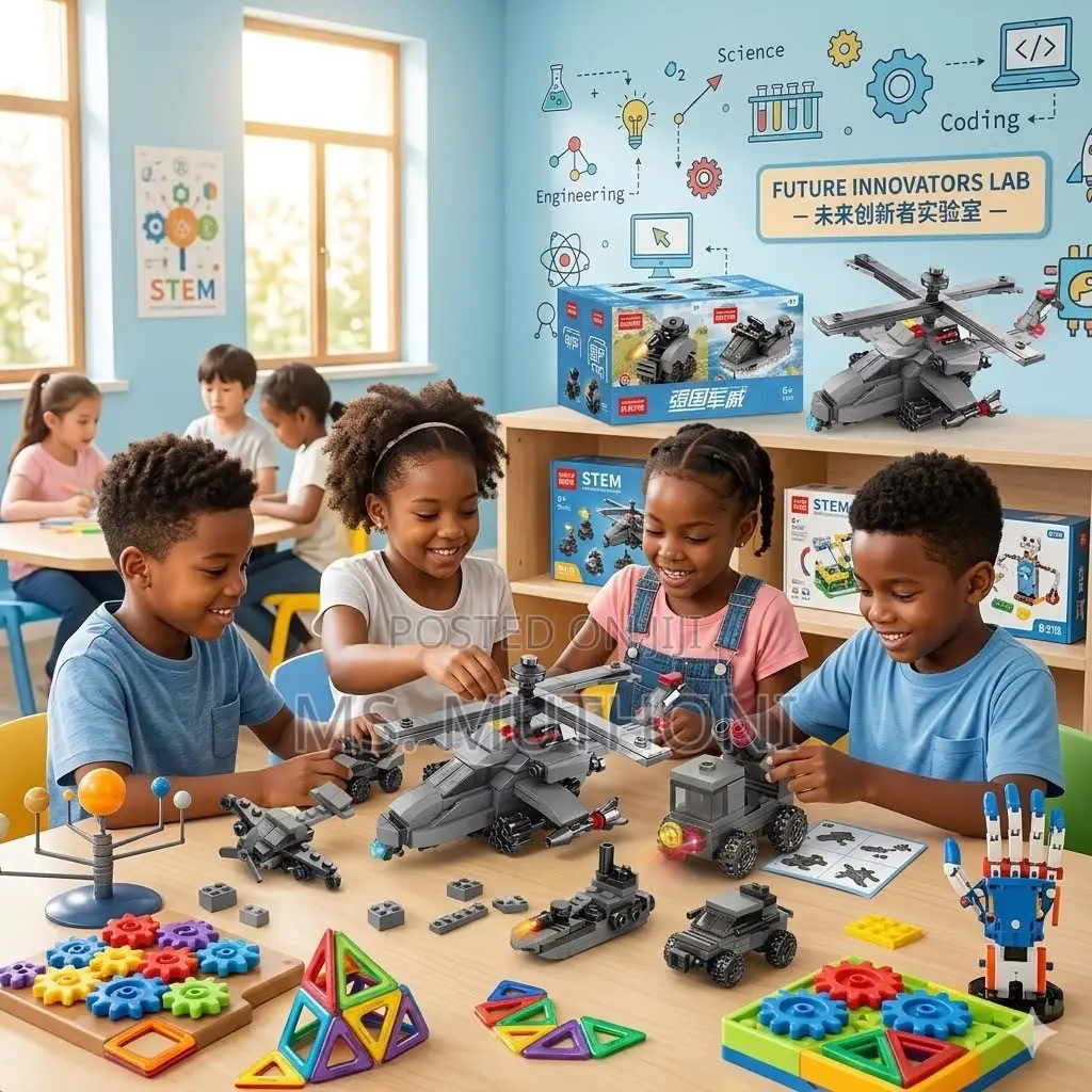 330 PCs the Lelebrother 10-in-1 Military Power Lego