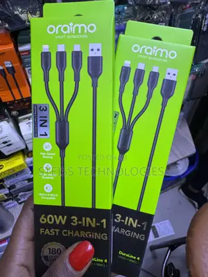 Oraimo 3 in 1 60w Cable