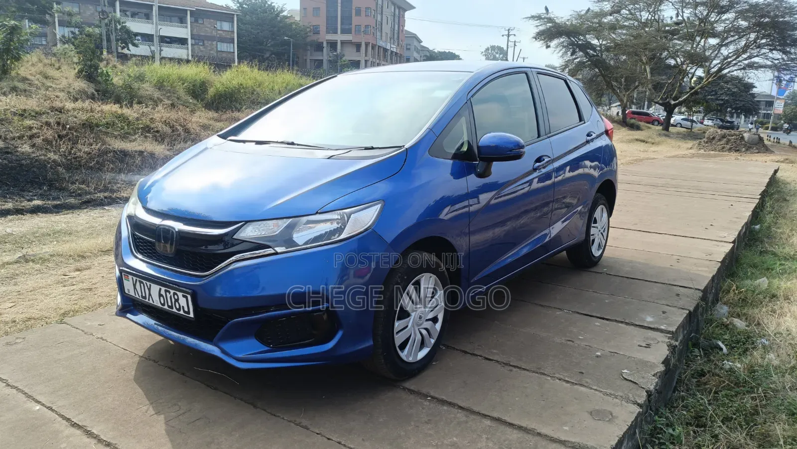Honda Fit 2017 Blue