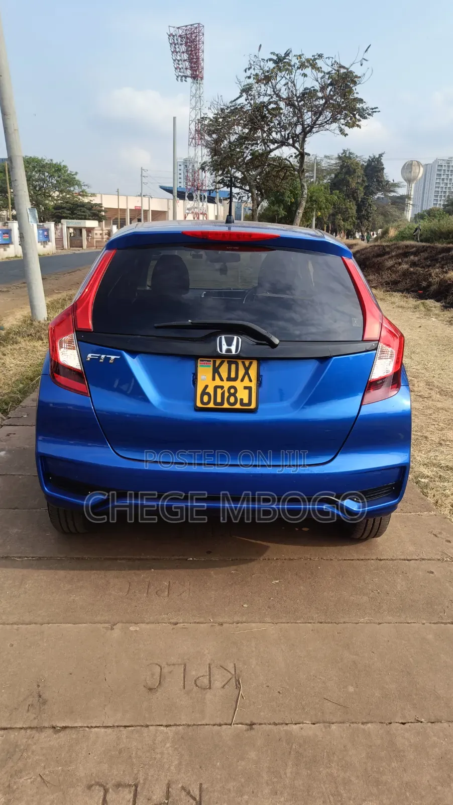 Honda Fit 2017 Blue