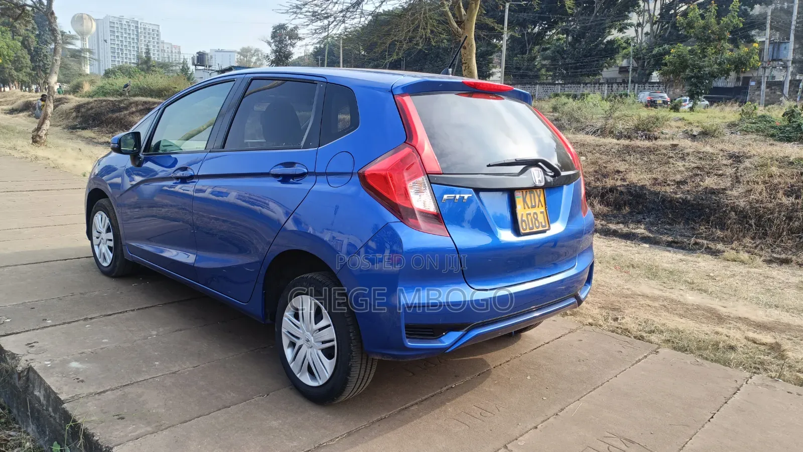 Honda Fit 2017 Blue