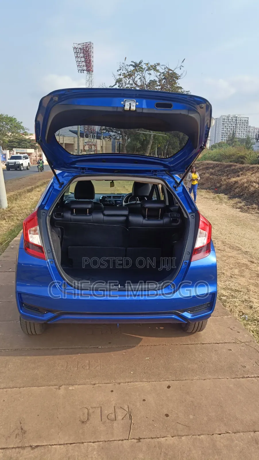 Honda Fit 2017 Blue
