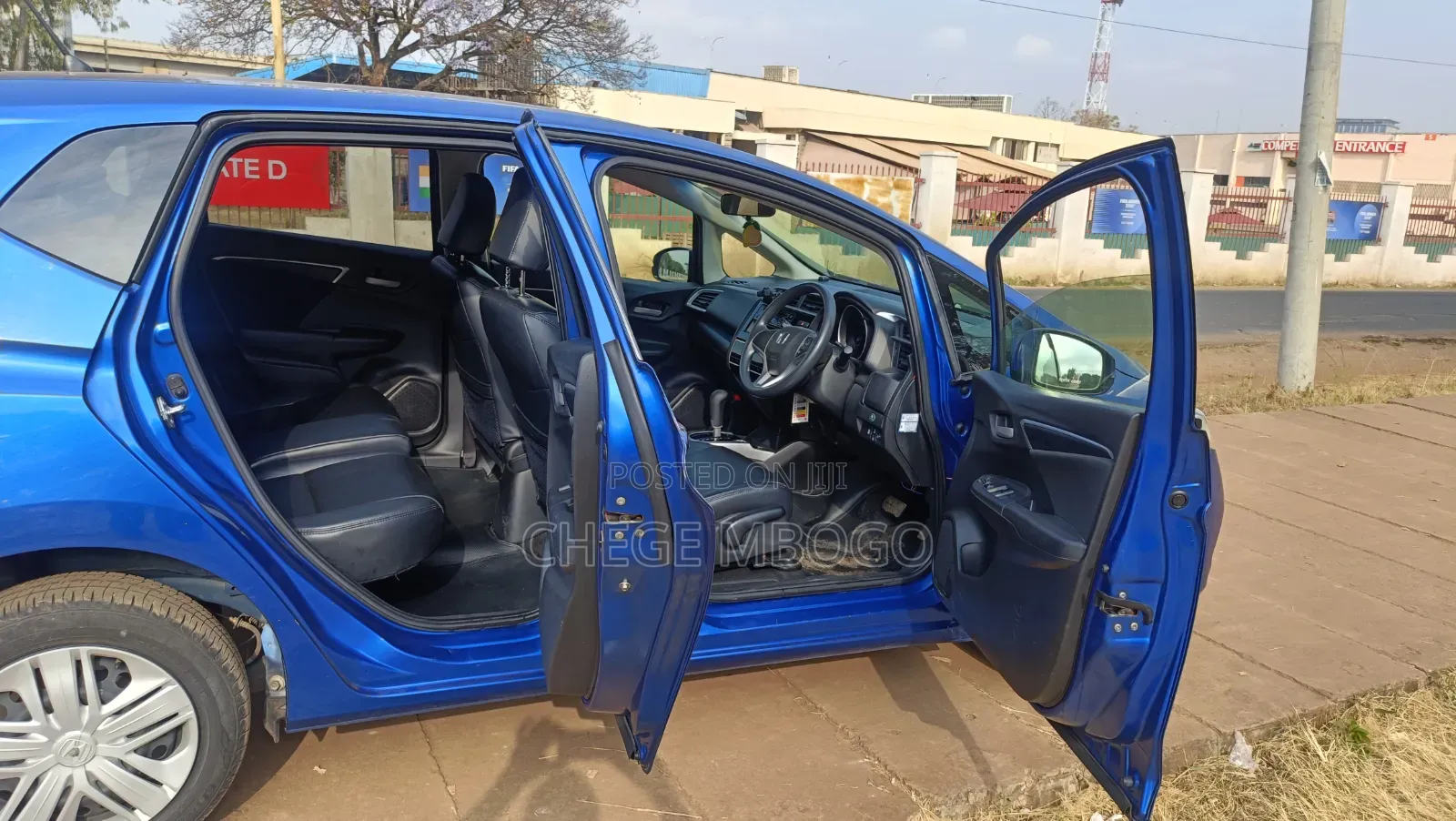 Honda Fit 2017 Blue