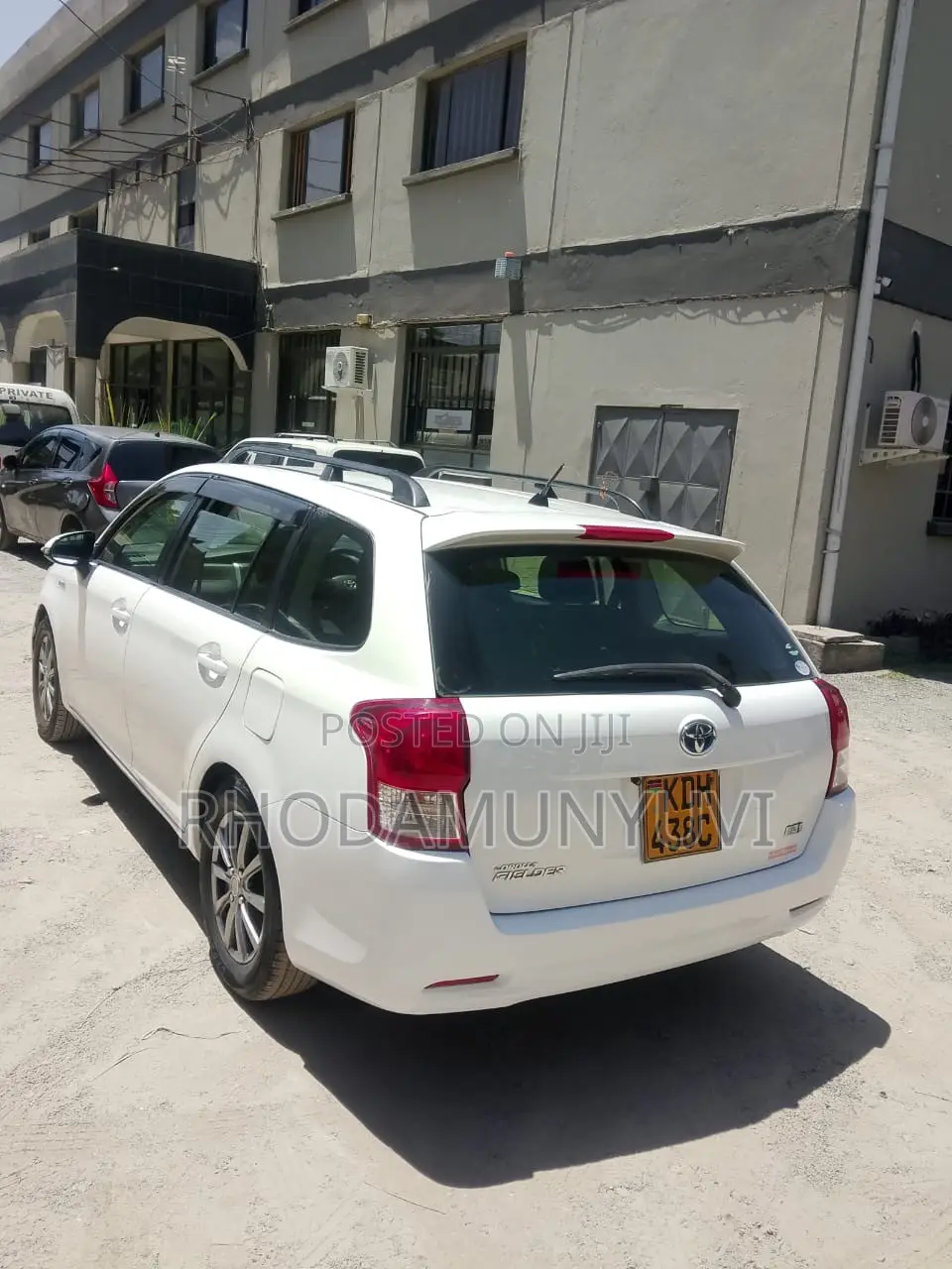 Toyota Corolla Fielder 2015 White