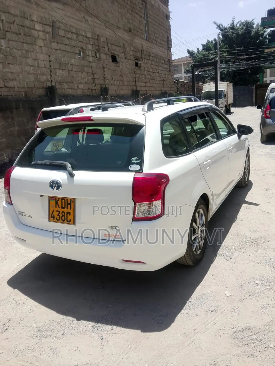 Toyota Corolla Fielder 2015 White