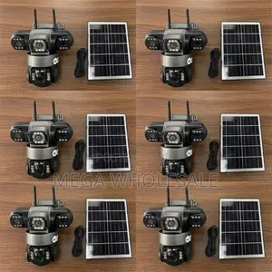Human Detection 20MP Ultra HD 4G PTZ Triple Lens Solar Cameras