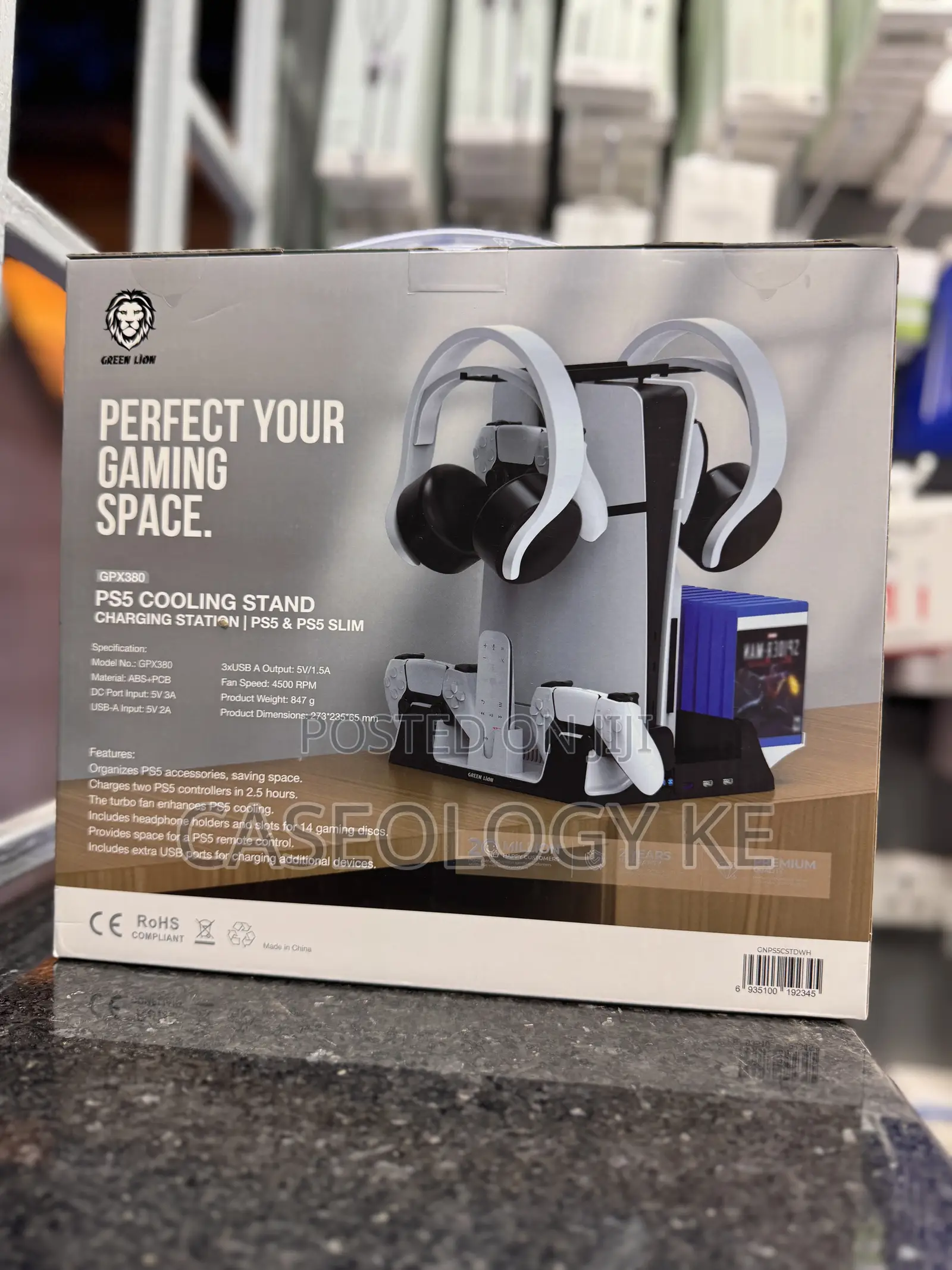 Greenlion PS5 Cooling Stand Charging Station