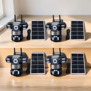Auto Tracking 20MP Ultra HD 4G PTZ Triple Lens Solar Cameras