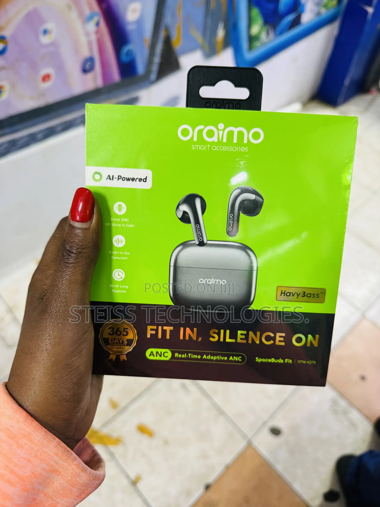 Oraimo Spacebuds Fit Wireless Earbuds