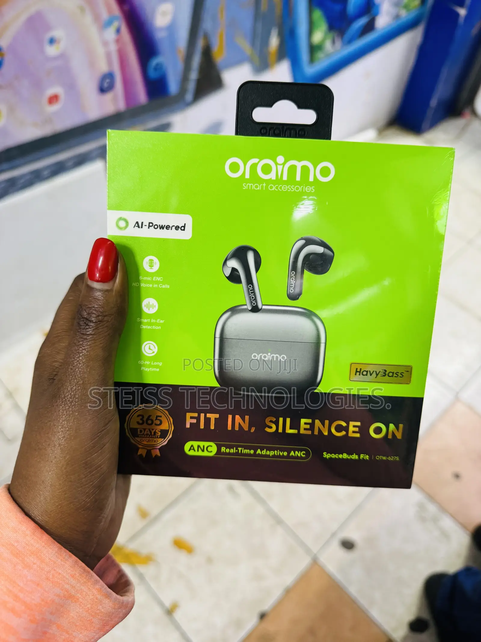 Oraimo Spacebuds Fit Wireless Earbuds