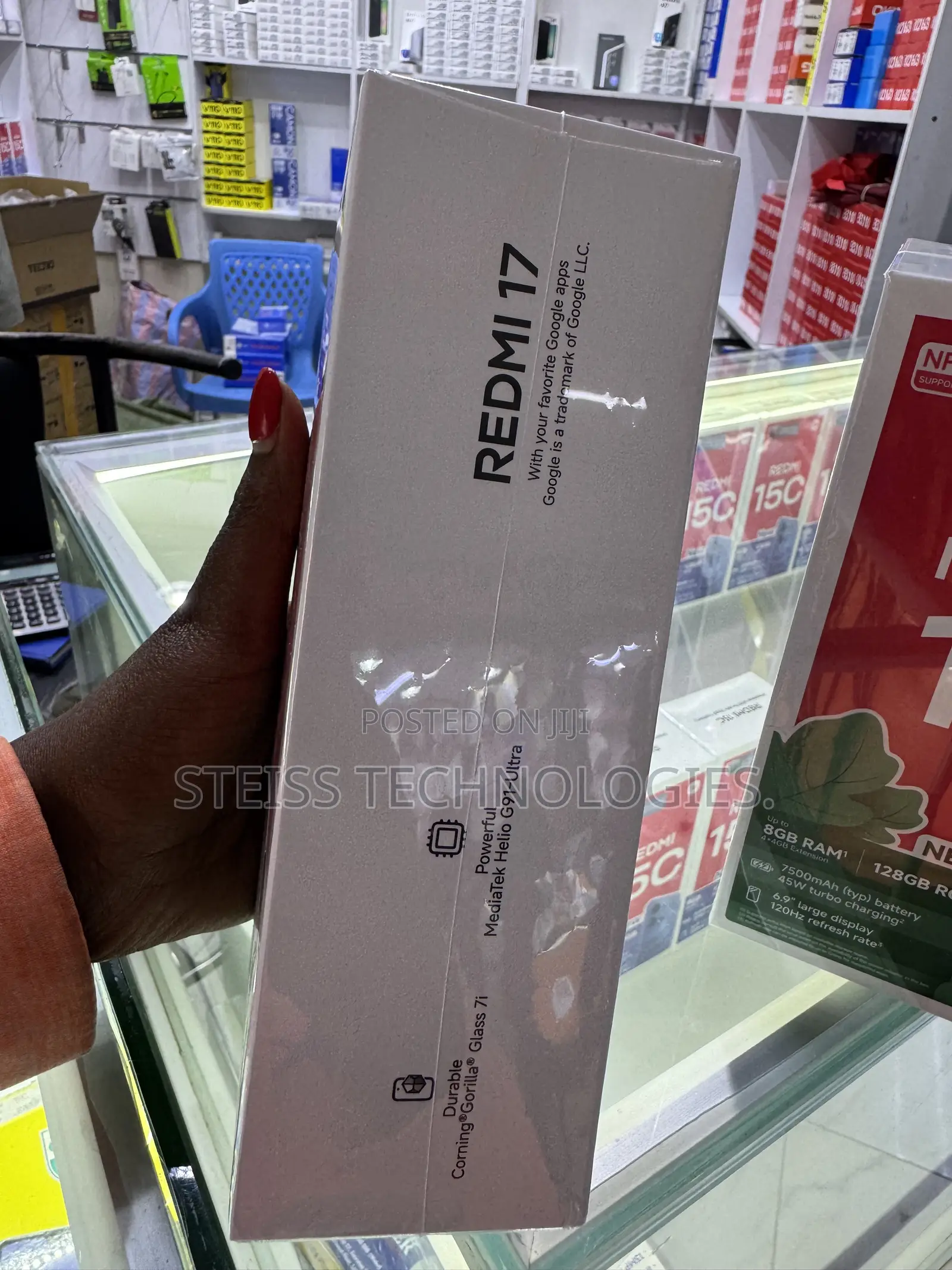 New Xiaomi Redmi 17 128 GB Black