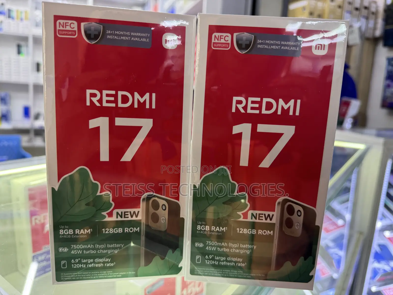 New Xiaomi Redmi 17 128 GB Black