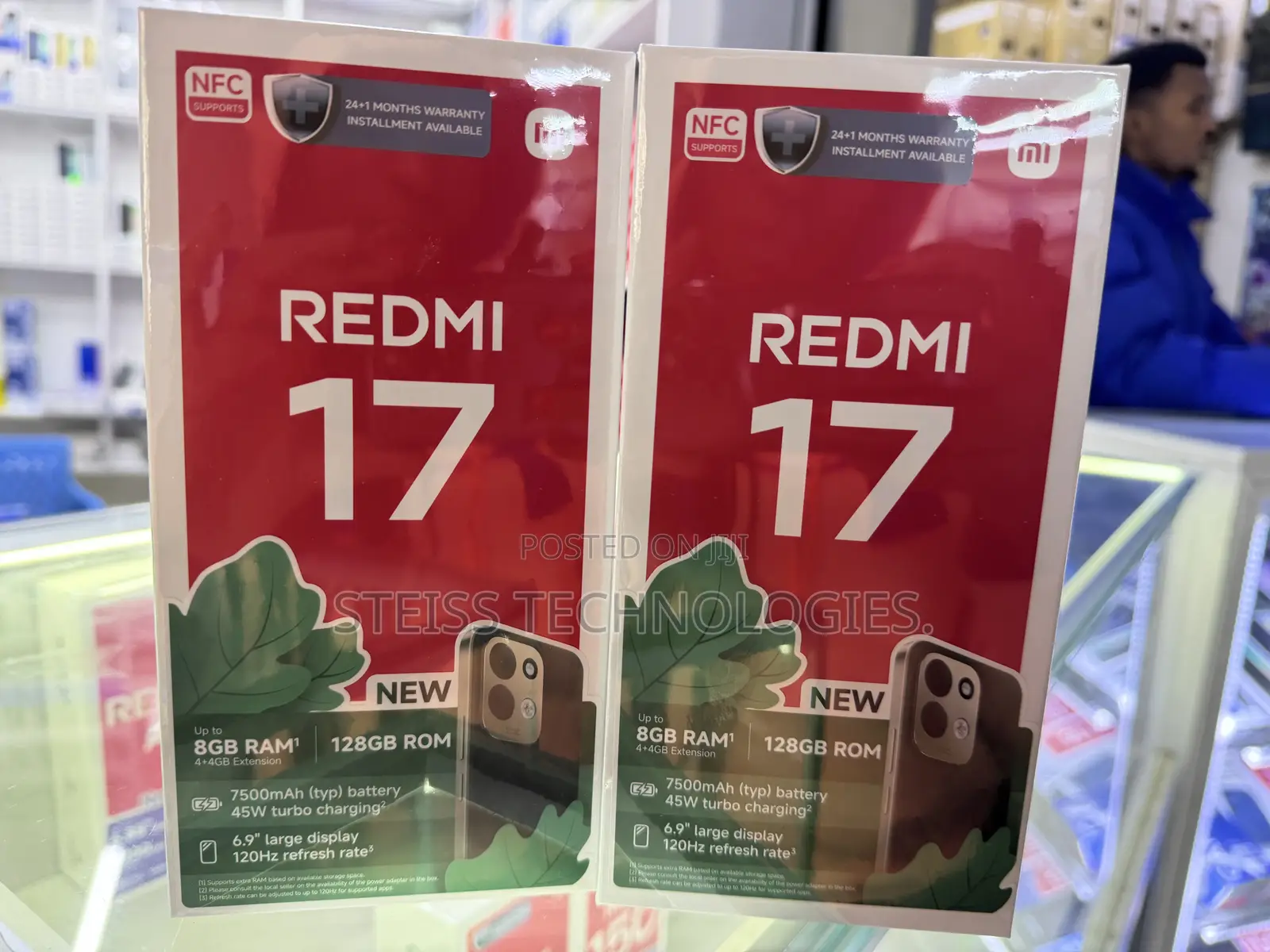 New Xiaomi Redmi 17 128 GB Black