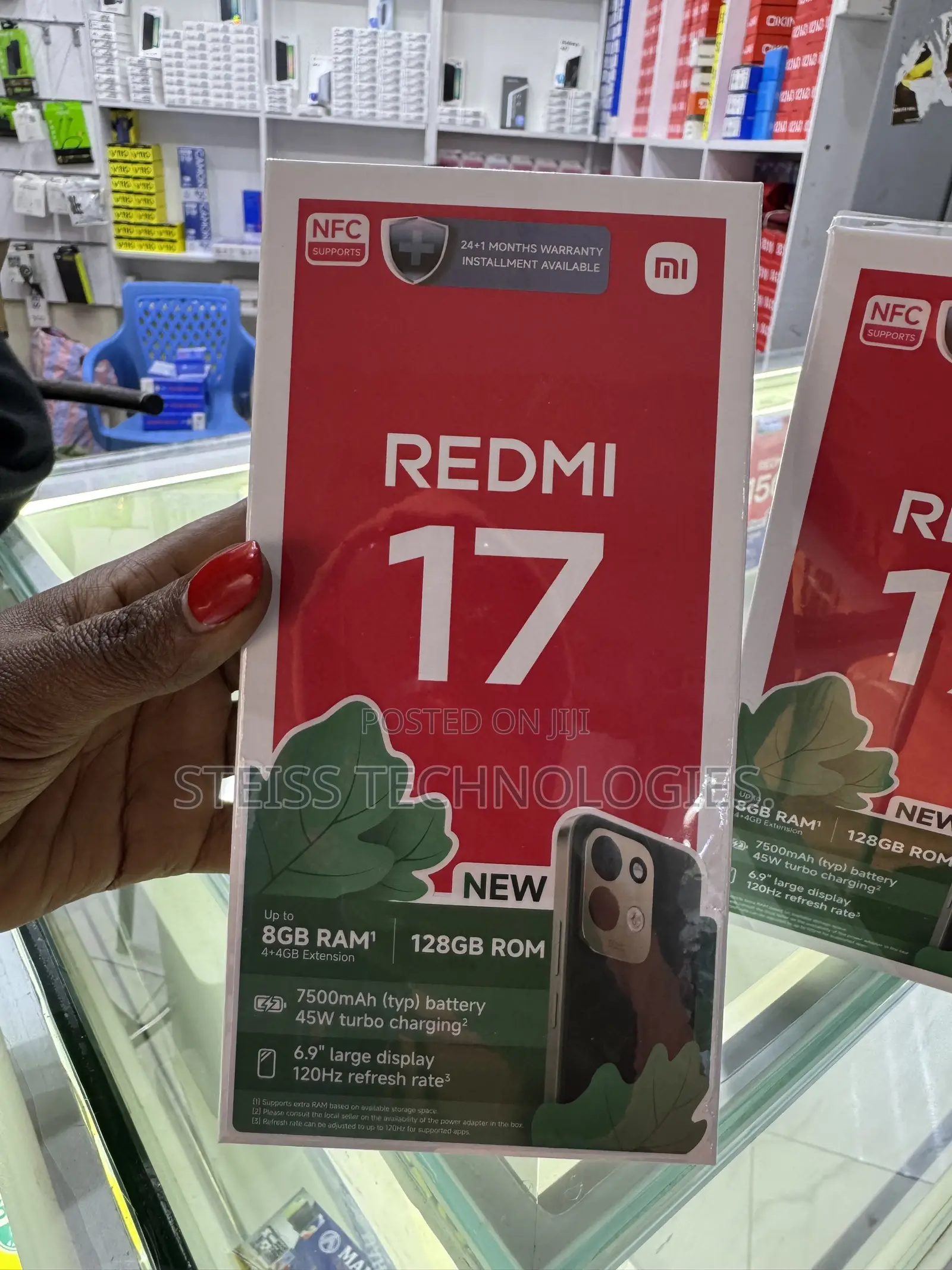 New Xiaomi Redmi 17 128 GB Black