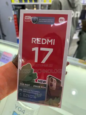 New Xiaomi Redmi 17 256 GB Black