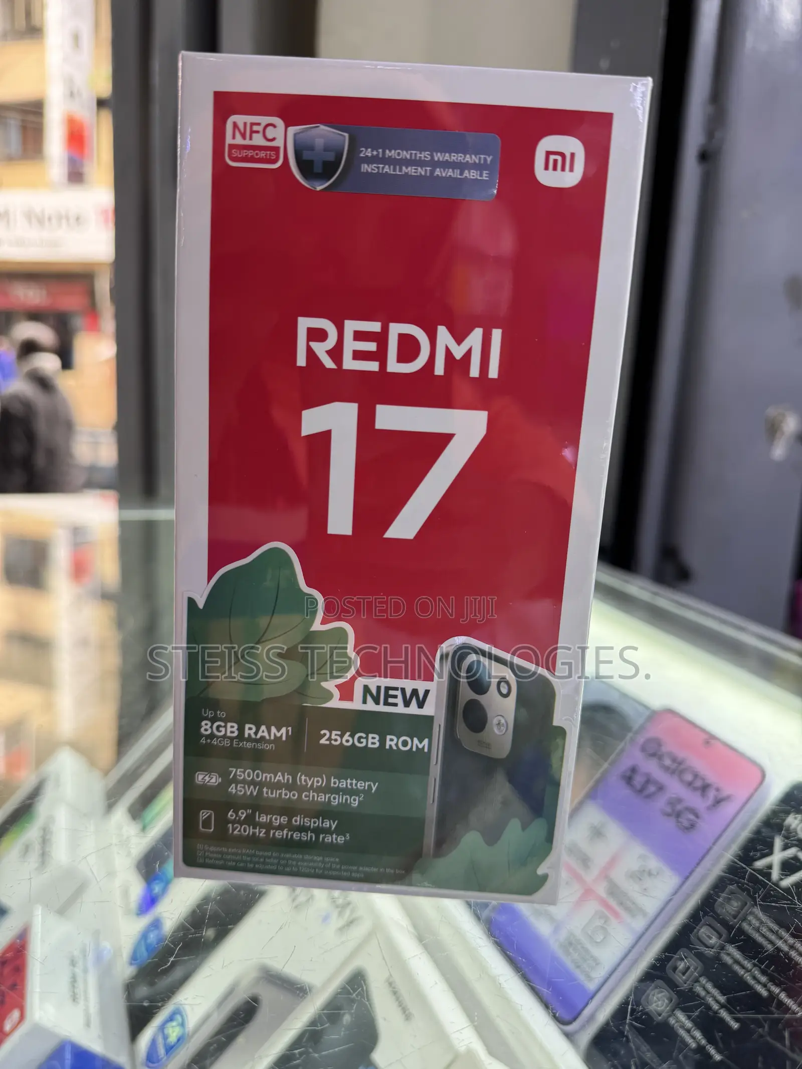 New Xiaomi Redmi 17 256 GB Black