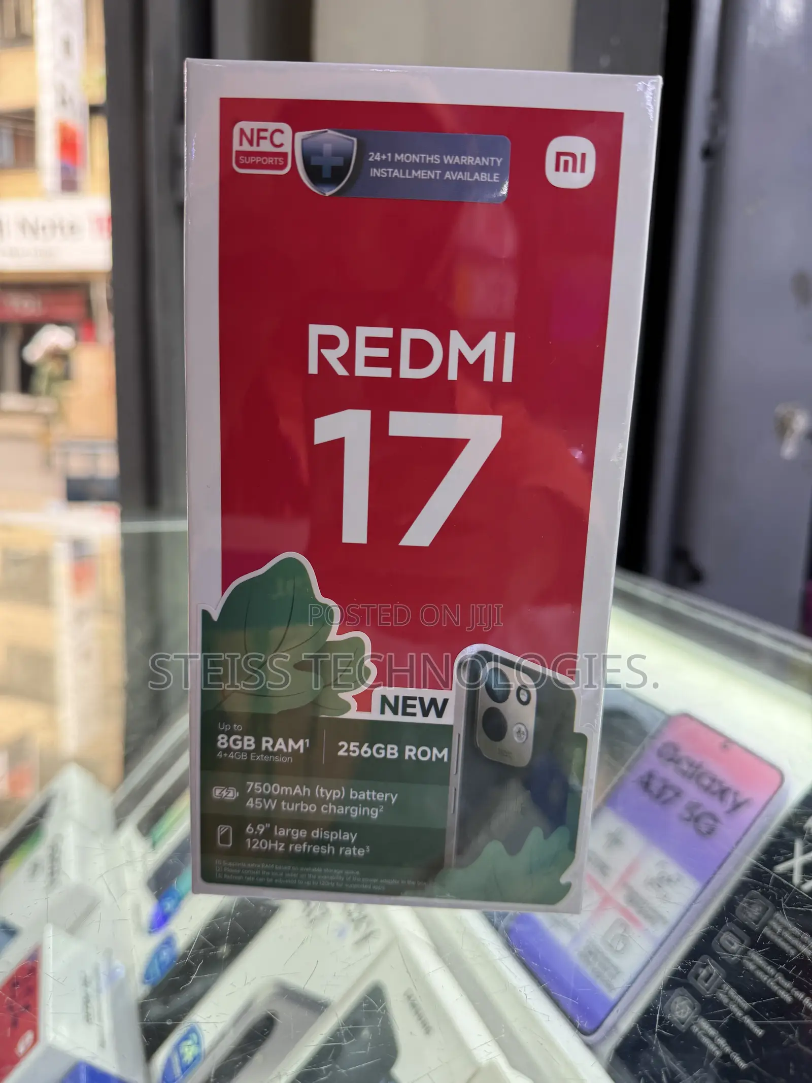 New Xiaomi Redmi 17 256 GB Black