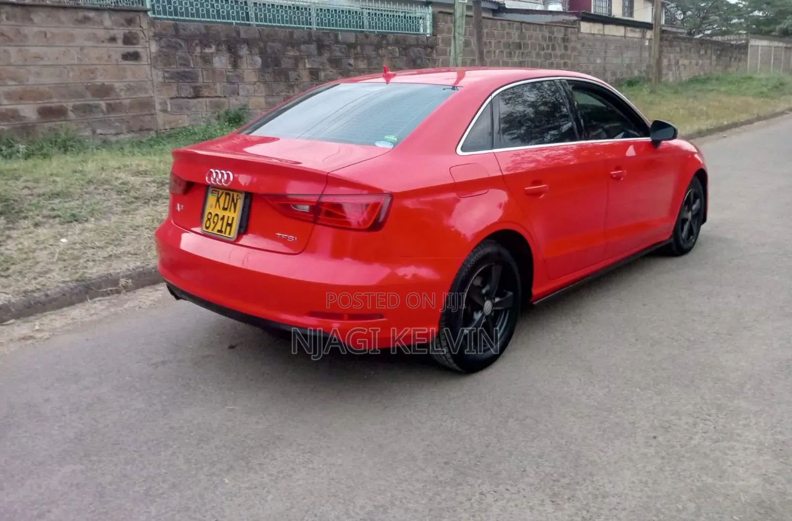 Audi A3 2017 Red