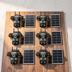AI Motion Detection 20MP Ultra HD 4G PTZ Triple Lens Solar Cameras