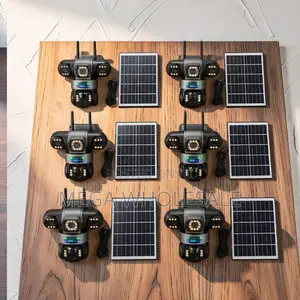 Instant Alerts 20MP Ultra HD 4G PTZ Triple Lens Solar Cameras