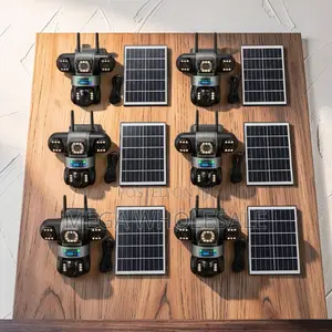 Infrared LEDs 20MP Ultra HD 4G PTZ Triple Lens Solar Cameras