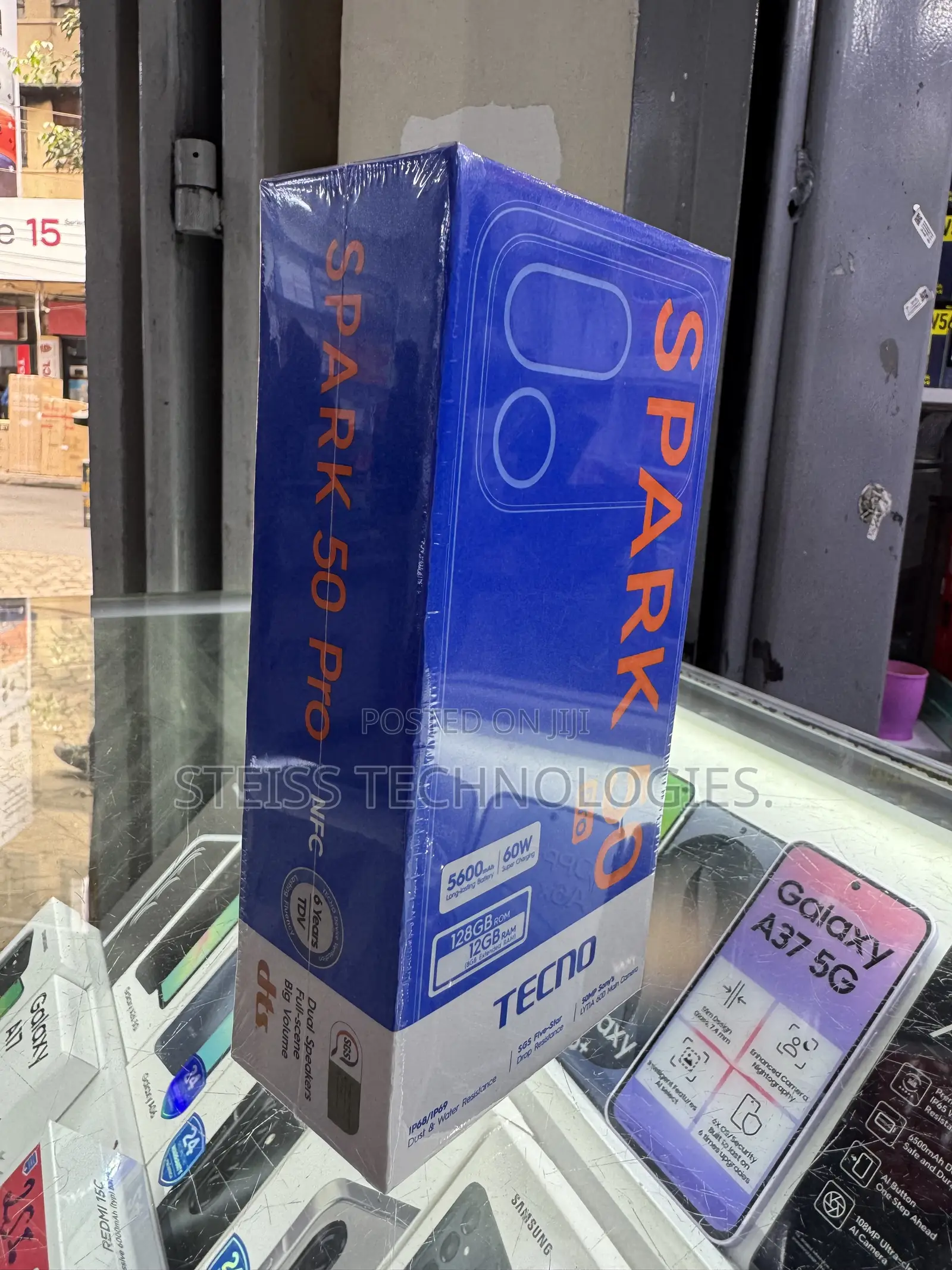 New Tecno Spark 50 Pro 256 GB Black