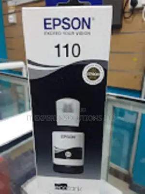 EPSON 110 Ecotank Pigment Black Ink Bottle - 120ml