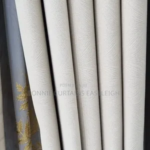 Cream Curtains and Gold Sheers for Modern Rooms