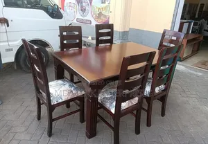 Carl Chairs 6 Seater Dinning Table Set