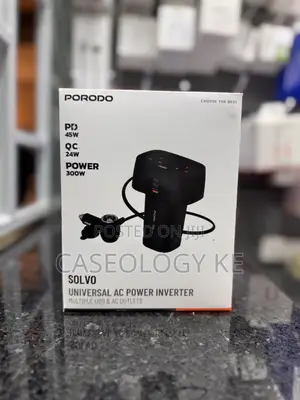 Porodo Solvo Universal AC Power Inverter 300W