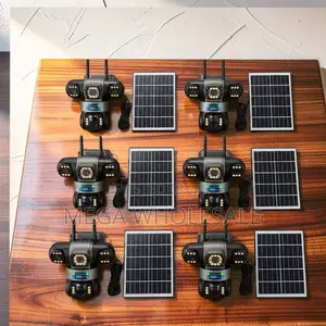 Easy Setup 20MP Ultra HD 4G PTZ Triple Lens Solar Cameras