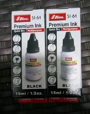 Shiny Quick Dry Ink Black