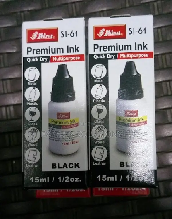 Shiny Quick Dry Ink Black