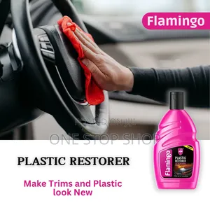Flamingo Faded Plastic Bumper Trim Restorer 300ml Plastic Shine
