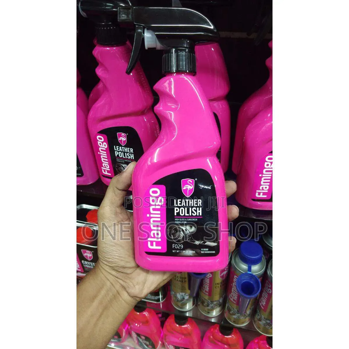 500ml Spray Bottle With Trigger Nozzle Car Seat Leather Polish