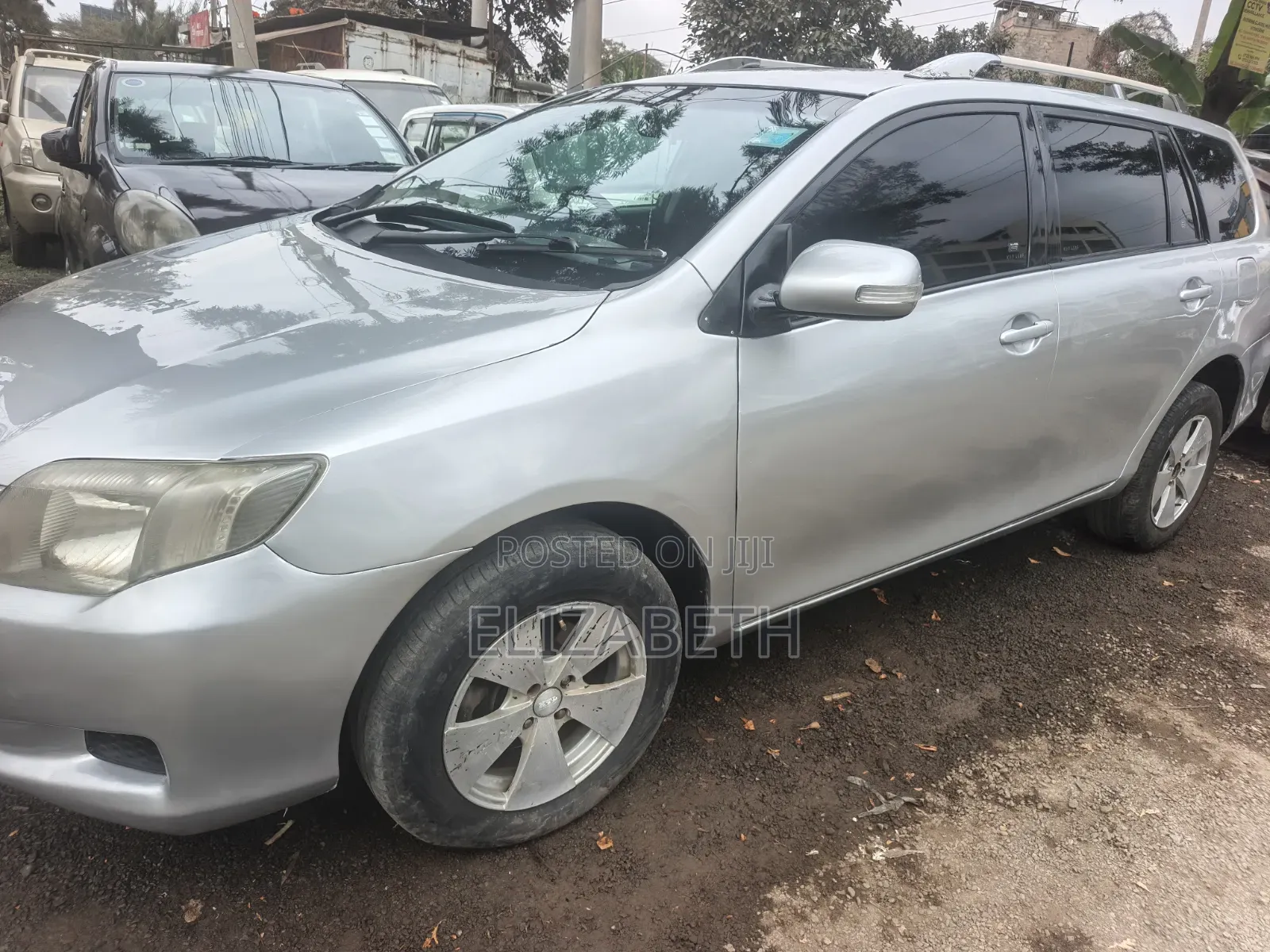 Toyota Corolla Fielder 2007 Silver