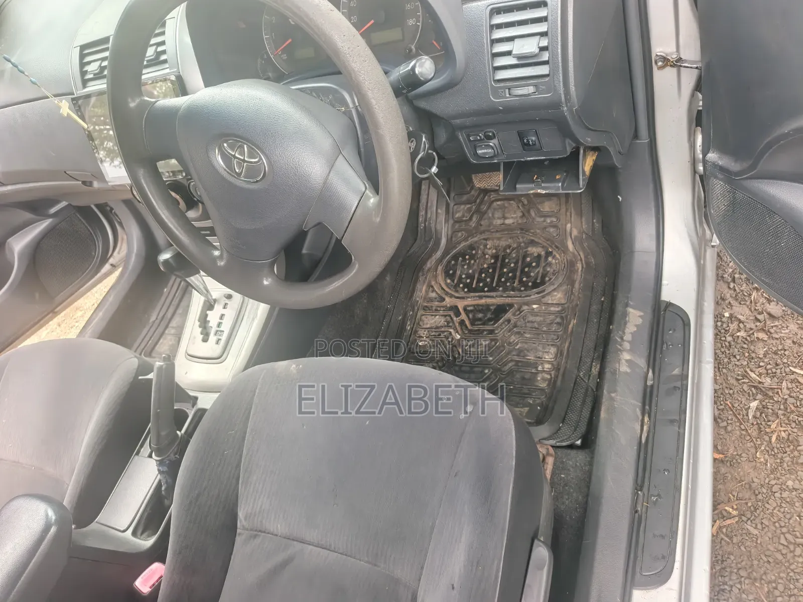 Toyota Corolla Fielder 2007 Silver