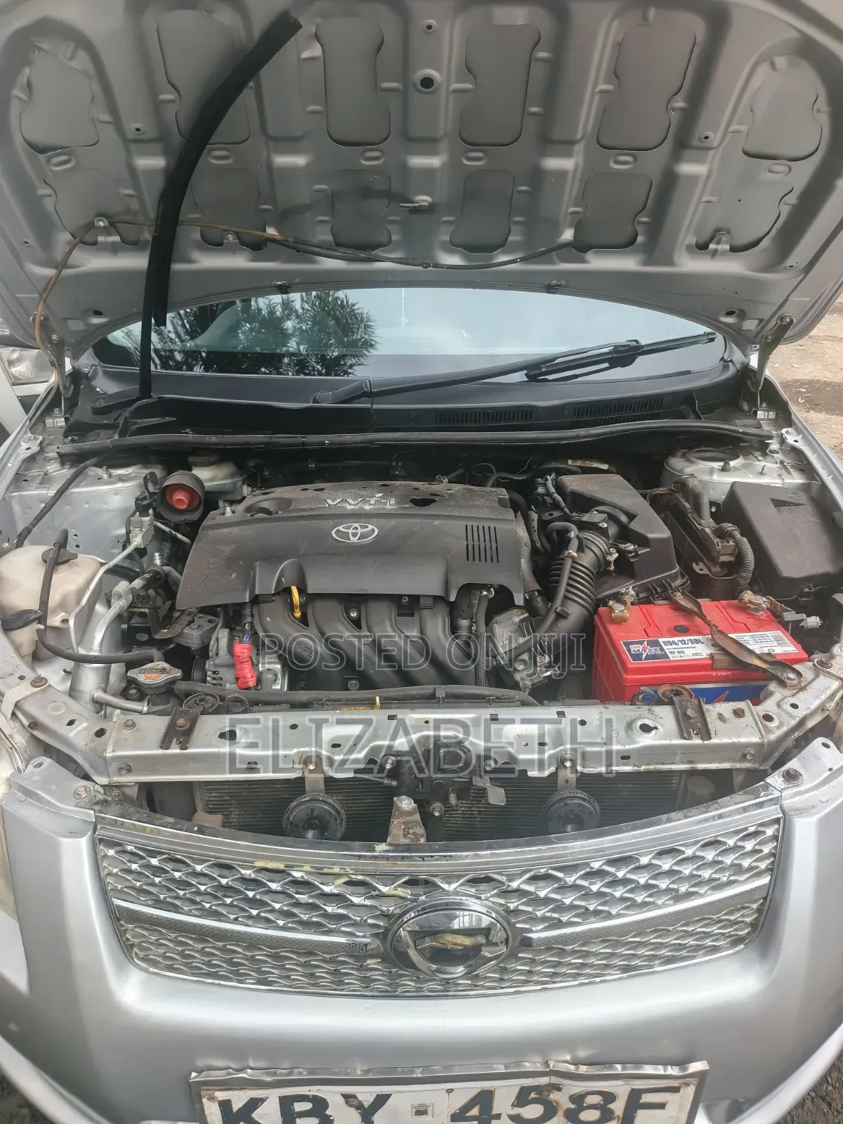 Toyota Corolla Fielder 2007 Silver