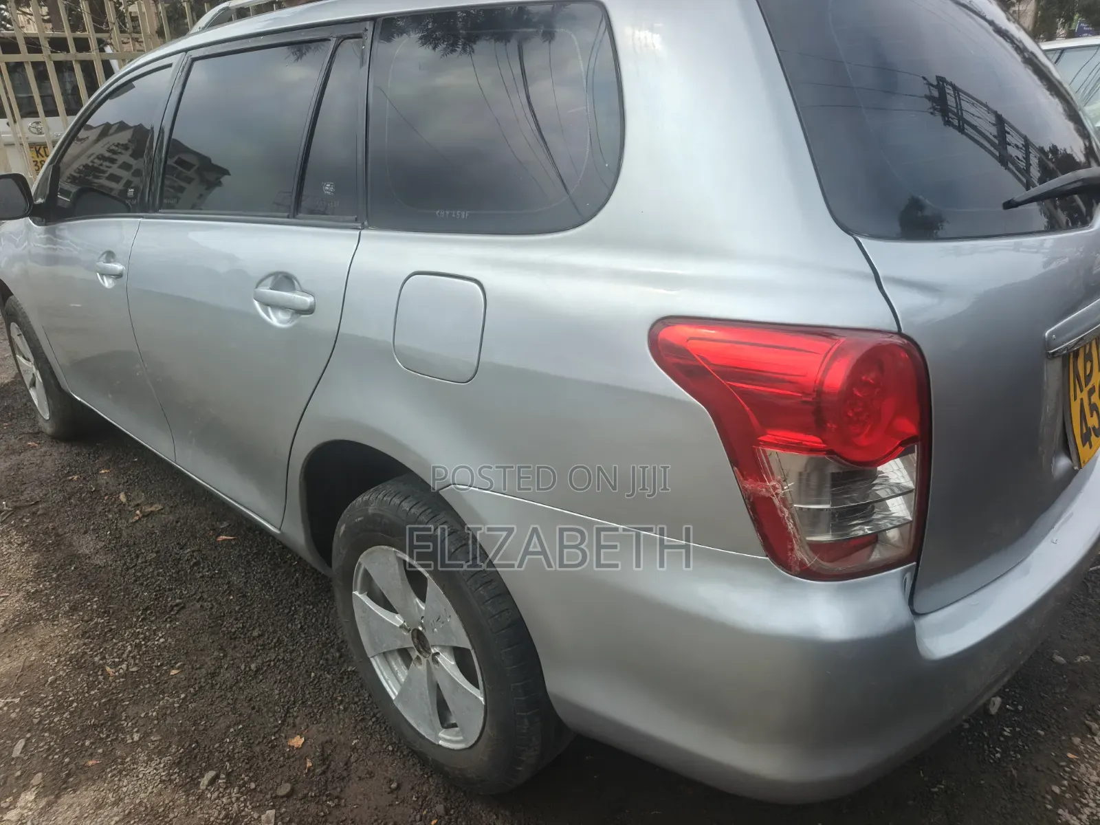 Toyota Corolla Fielder 2007 Silver