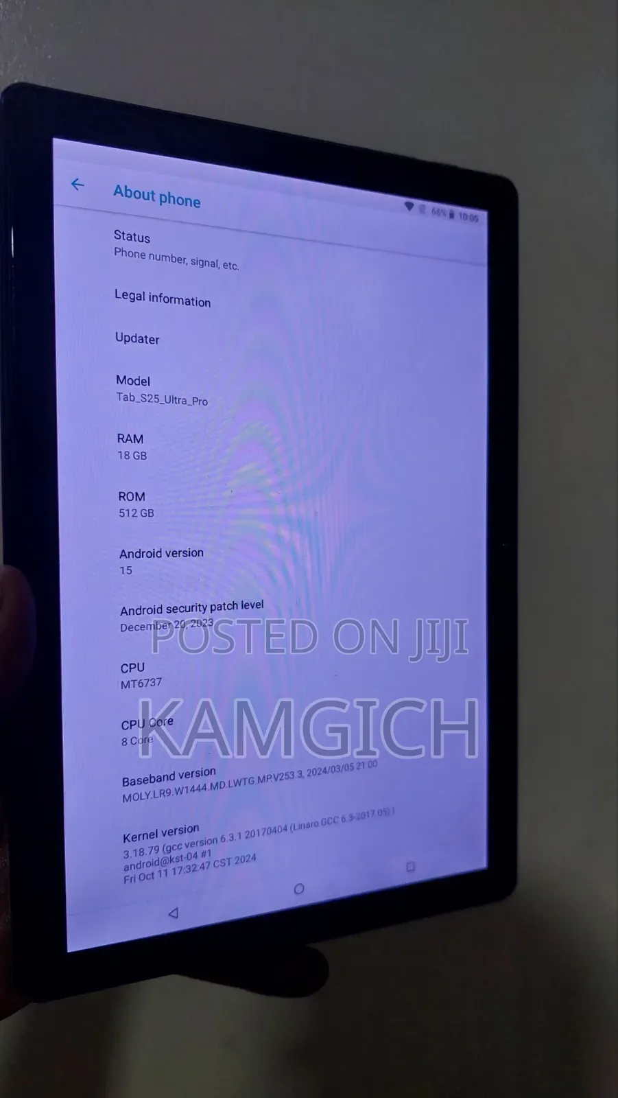 Tablet 512 GB Black
