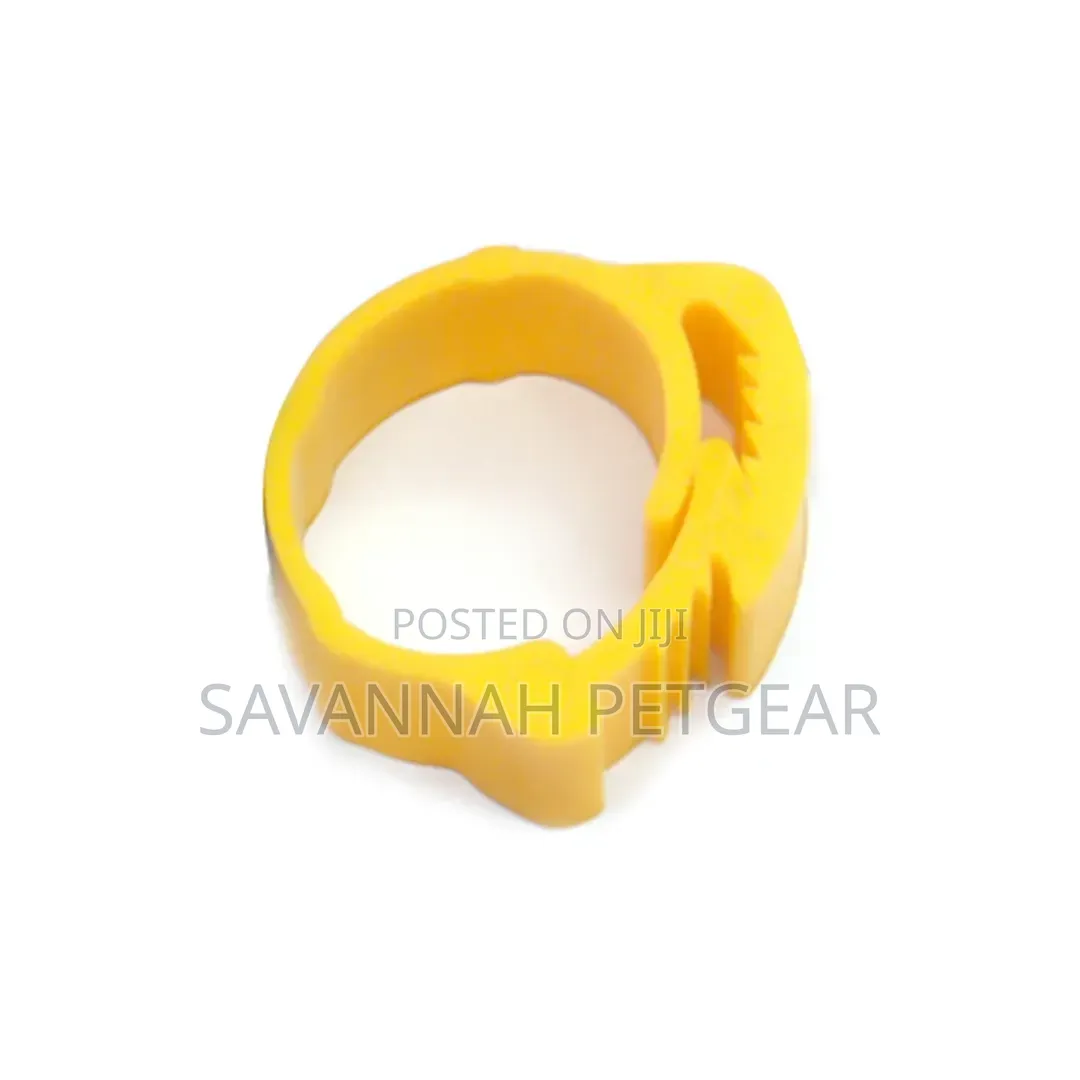 100pcs Poultry Identification Rings With Adjustable Clip for Chicken